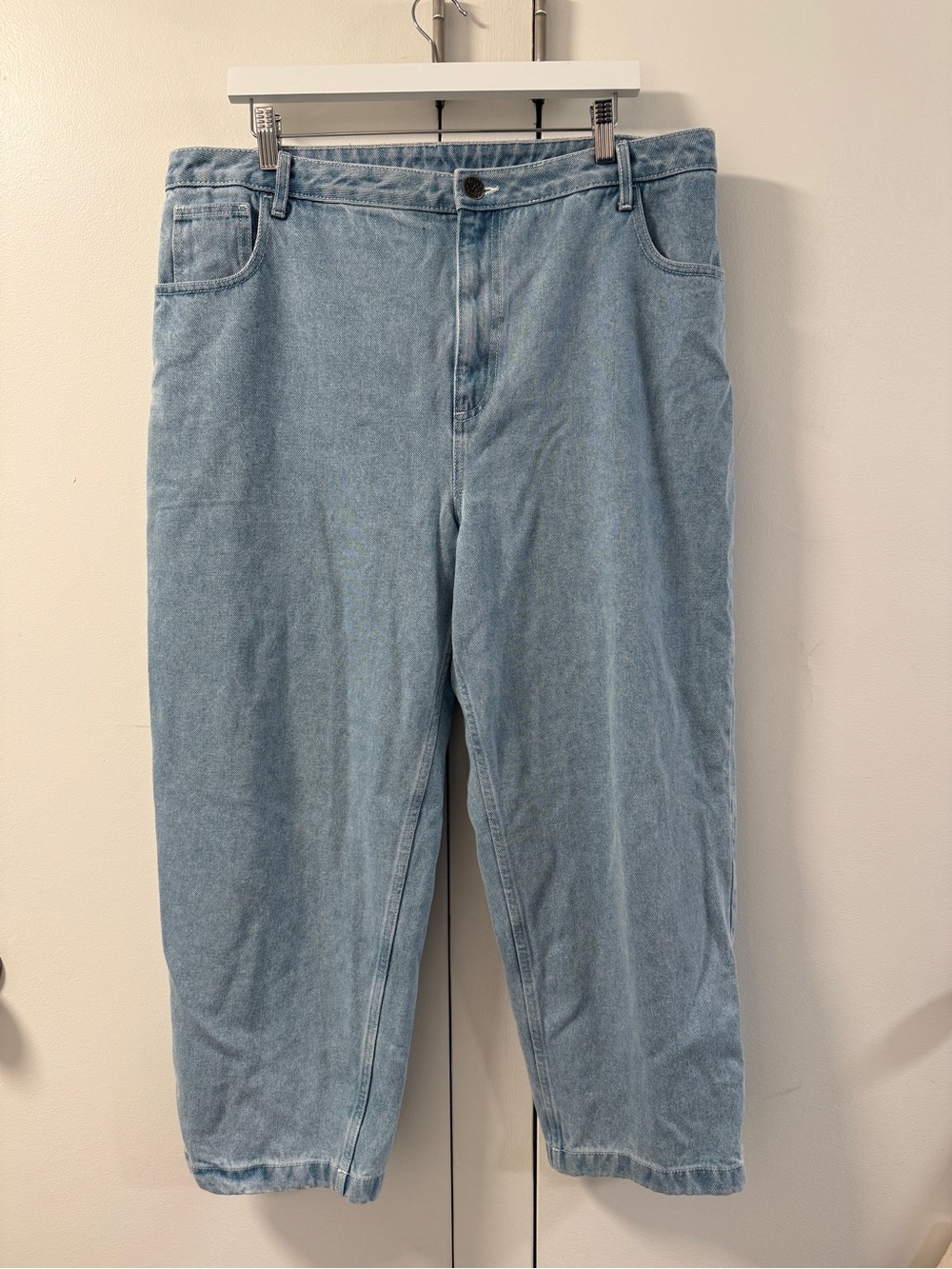 EUC Lucy & Yak Drew Light Wash denim ankle jeans